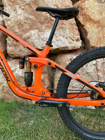 Transition Spire Alloy XT 2023 2023 Mountainbike usato, Arancione — immagine 16 di 33