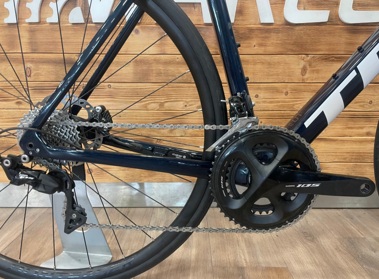 Used Trek Émonda SL 5 Disc 2022 2022 Road & Gravel, Blue — image 2 of 5