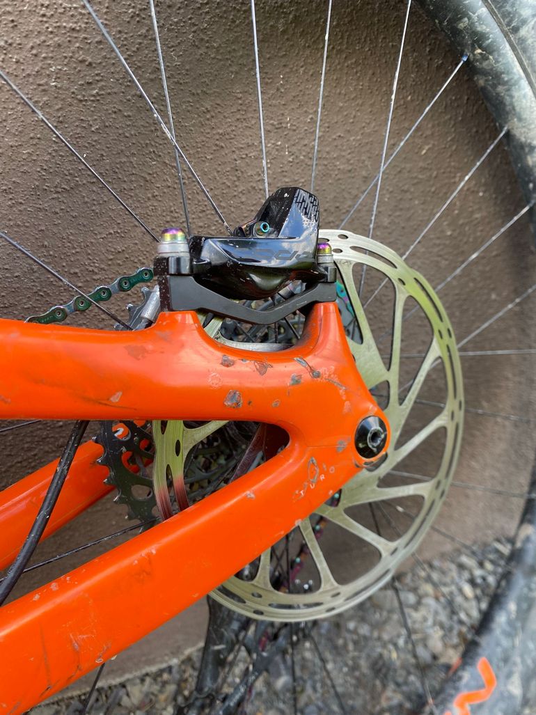 Gebrauchtes Yeti SB150 — T/Series / T3 2020 2020 Mountainbike, Orange — Bild 57 von 59