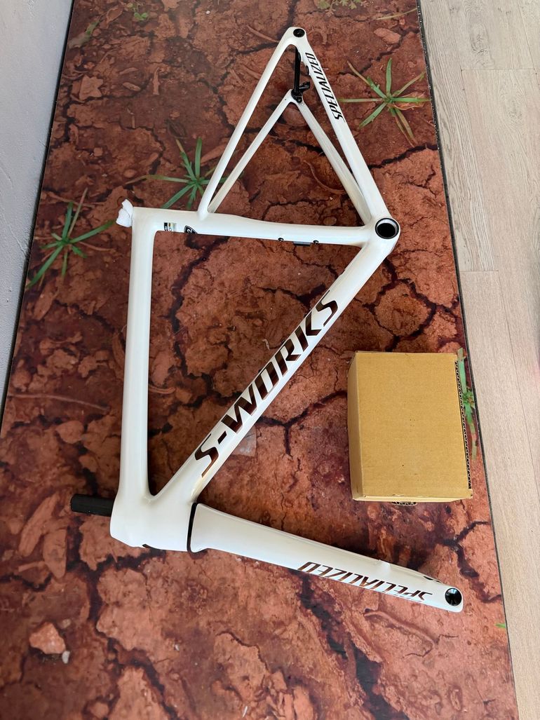 Specialized S Works Custom Frameset 2026 Road & Gravel usato, Bianco — immagine 2 di 5