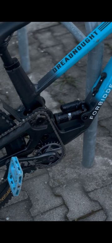Forbidden Dreadnought GX LTD Team 2023 2023 Mountainbike usato, Blu — immagine 3 di 6