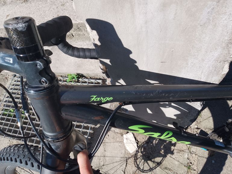 Used Salsa Fargo Steel Frameset 2019 Frameset 2019 Road & Gravel, Black — image 2 of 8