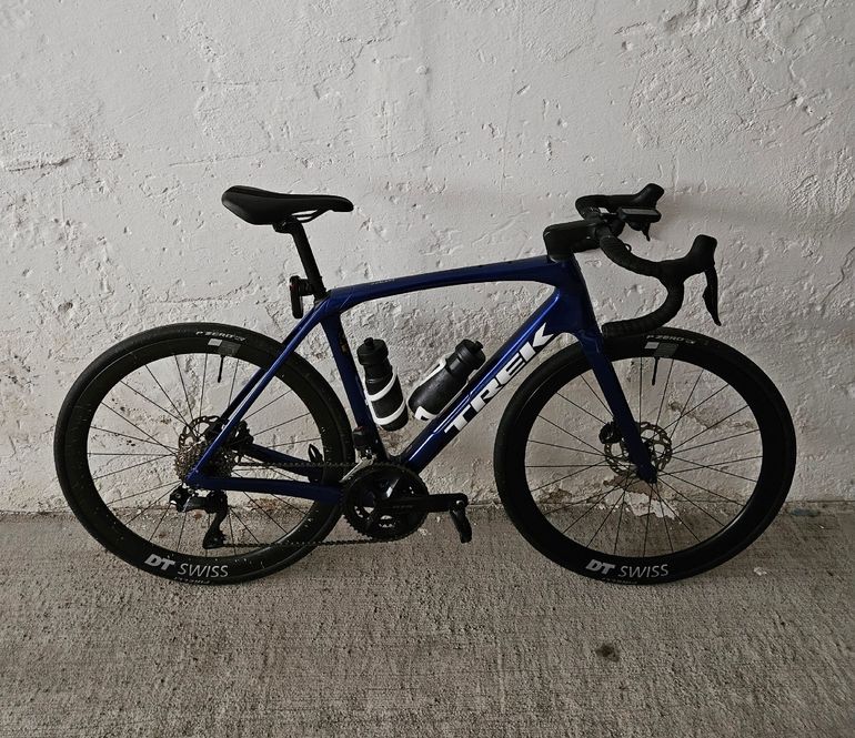 Used Trek Domane SL 6 Gen 4 2024 2024 Road & Gravel, Blue — image 1 of 6