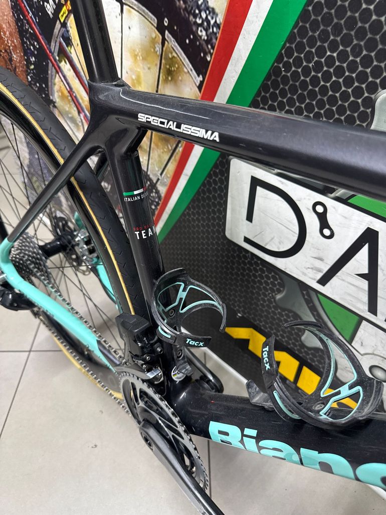 Gebrauchtes Bianchi Specialissima SRAM Red eTap AXS 2024 Road & Gravel, Grün — Bild 7 von 11