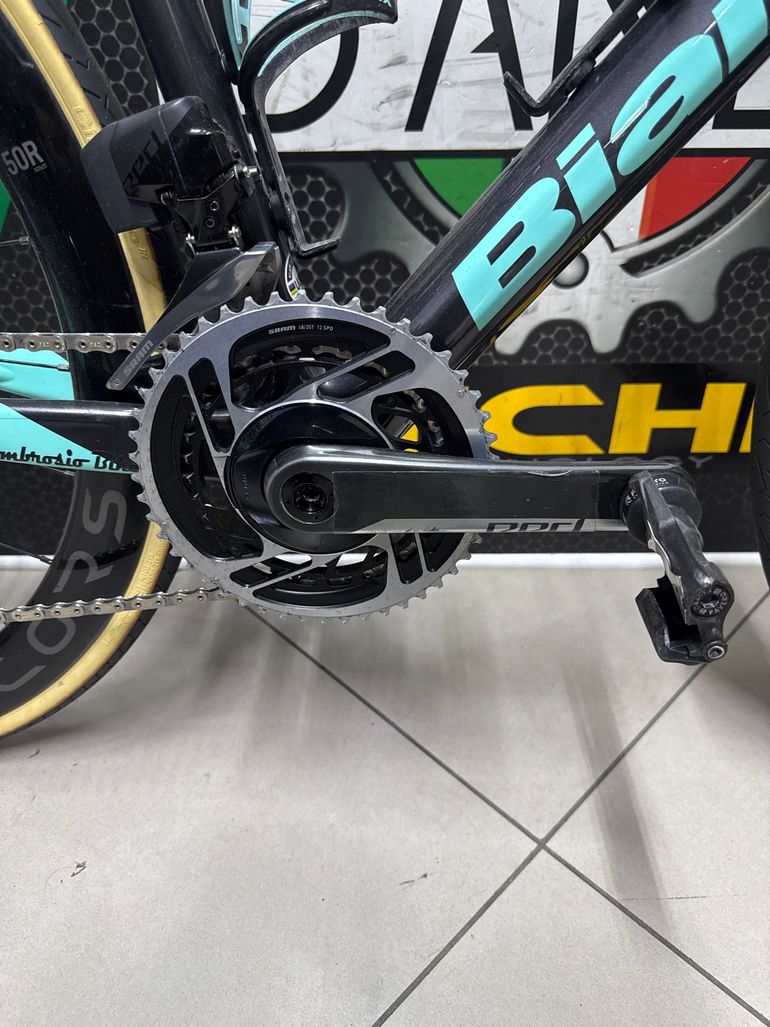 Gebrauchtes Bianchi Specialissima SRAM Red eTap AXS 2024 Road & Gravel, Grün — Bild 5 von 11