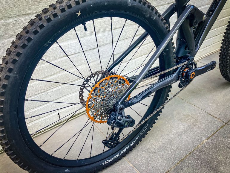 Käytetty Mondraker Raze SRAM GX Eagle AXS (T-Type) 2022 Mountainbike — kuva 2 / 14