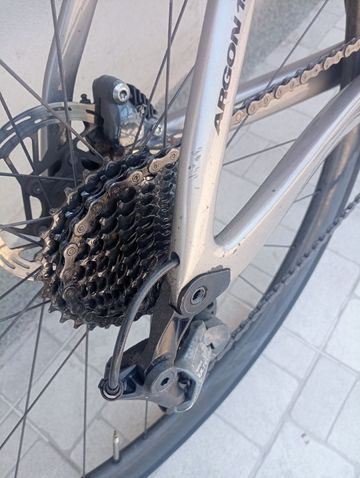 Used Argon 18 Nitrogen Custom Shimano Ultegra 2019 Road & Gravel, Light Gray — image 8 of 18