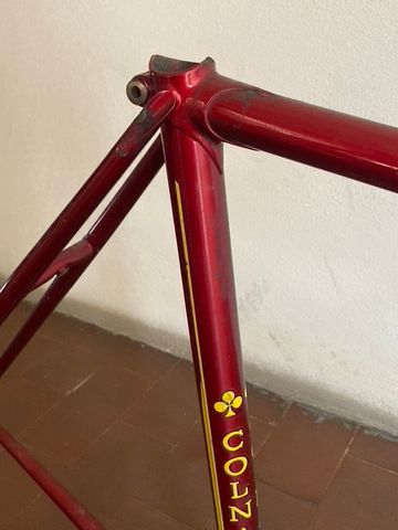 Used Colnago Super Anni '70 Frameset 1979 Road & Gravel, Red — image 4 of 8
