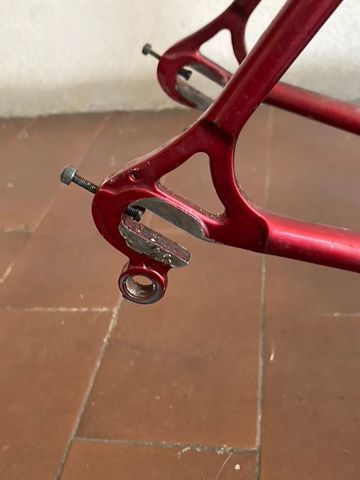 Used Colnago Super Anni '70 Frameset 1979 Road & Gravel, Red — image 2 of 8