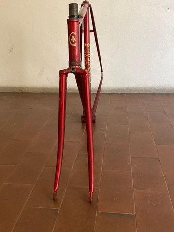 Used Colnago Super Anni '70 Frameset 1979 Road & Gravel, Red — image 6 of 8