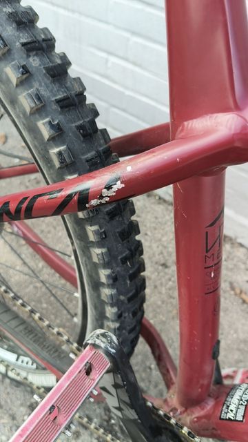Gebrauchtes commercial Meta HT 2019 Frameset 2019 Mountainbike, Rot — Bild 2 von 4