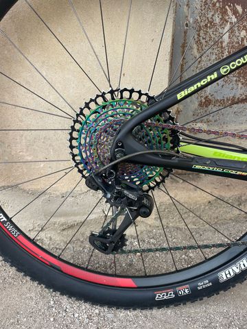 Used Bianchi SRAM XX1 Eagle 2018 Mountainbike, Black — image 6 of 7