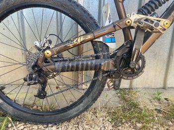 Gebrauchtes Scott Voltage SRAM X7 2010 Mountainbike, Schwarz — Bild 3 von 4