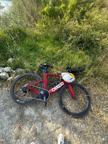 Used Ceepo Custom SRAM Force eTap AXS 2019 Road & Gravel, Red — image 2 of 9