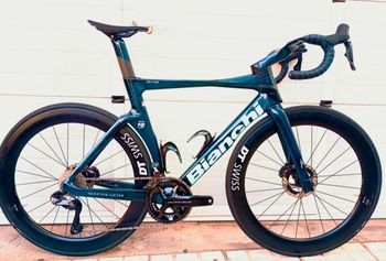 Gebrauchtes BIANCHI OLTRE RC REPARTO CORSE EDICIÓN LIMITADA 001 EXCLUSIVO TOPE GAMA ❗ Custom Shimano Ultegra Di2 2026 Road & Gravel