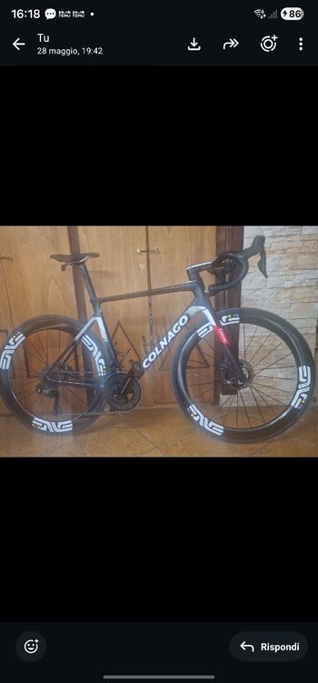 Used Colnago V4RS Frameset 2025 Road & Gravel, Black — image 2 of 5