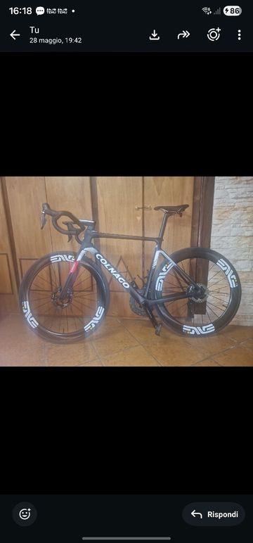 Colnago V4RS Frameset 2025 Road & Gravel usato