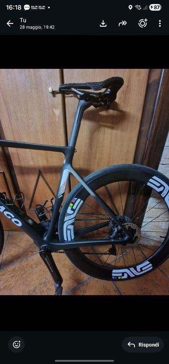 Used Colnago V4RS Frameset 2025 Road & Gravel, Black — image 3 of 5