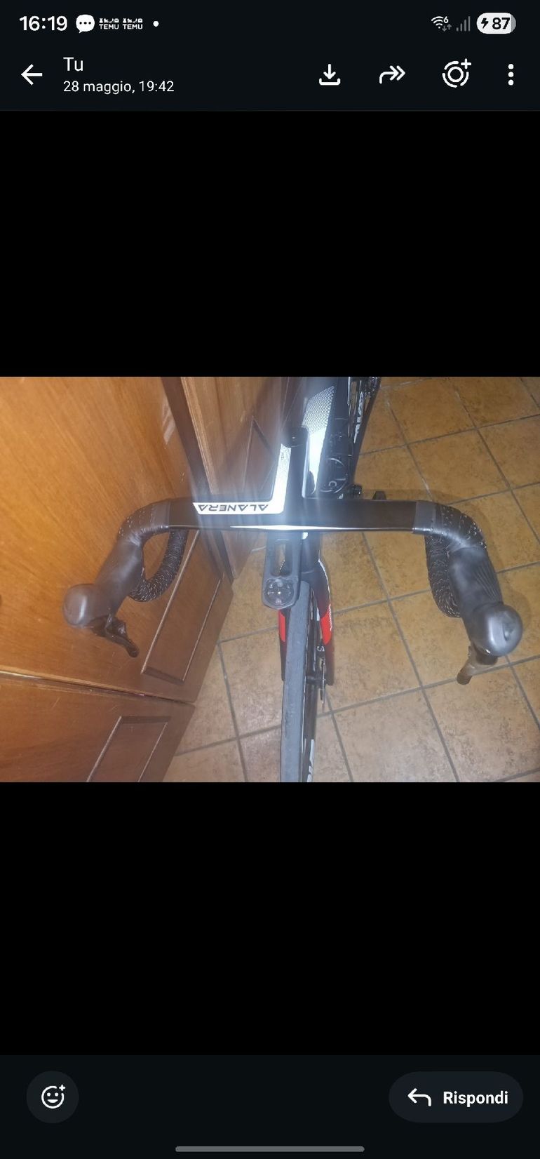 Used Colnago V4RS Frameset 2025 Road & Gravel, Black — image 4 of 5