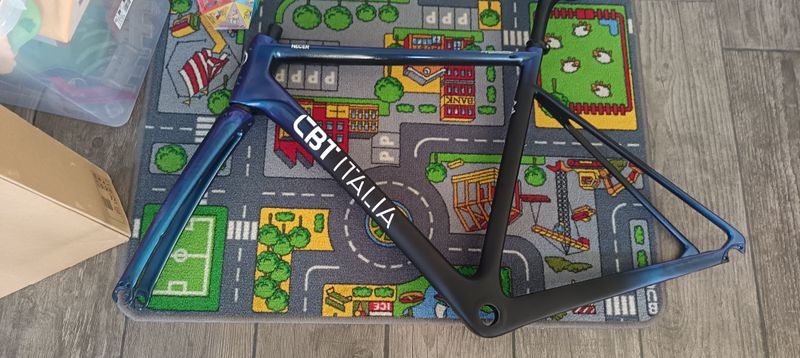Used CBT Italia Necer Frameset 2024 Road & Gravel, Black — image 2 of 6