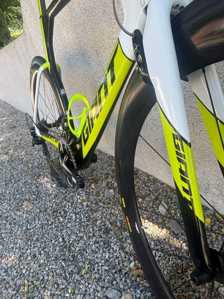 Used Giant Trinity Advanced 2017 2017 Road & Gravel, White — image 10 of 20