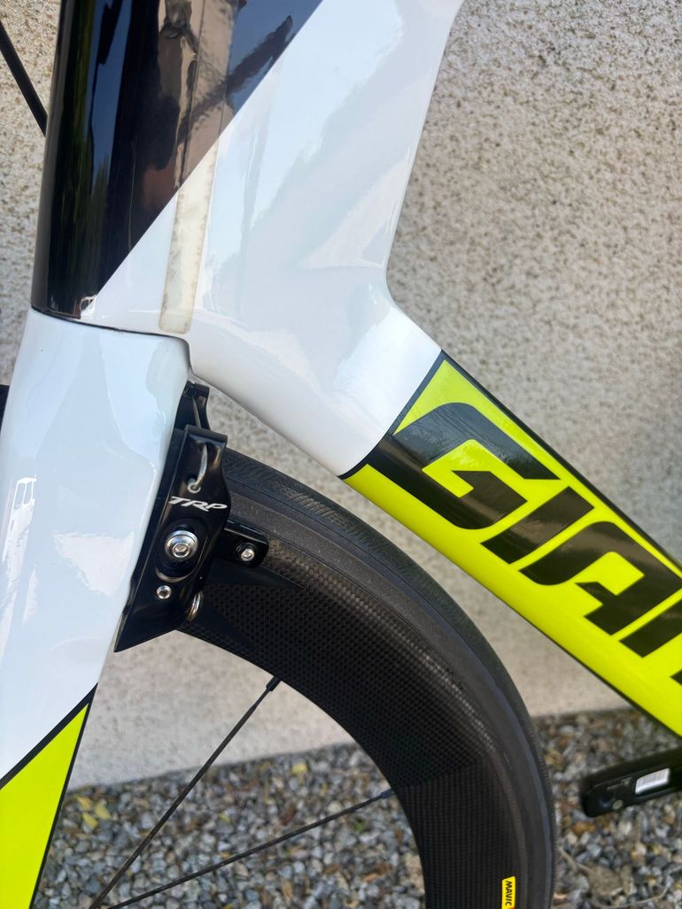 Used Giant Trinity Advanced 2017 2017 Road & Gravel, White — image 13 of 20