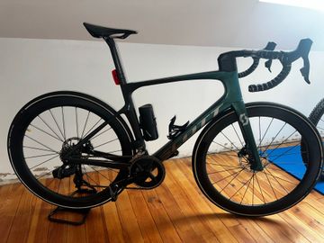 Used Scott Foil RC 20 2022 Frameset 2022 Road & Gravel, Green — image 1 of 3