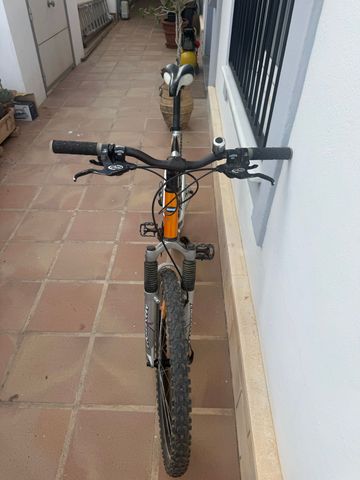 Used DECATHLON Custom Shimano Deore XT 2010 Mountainbike, Orange — image 2 of 10