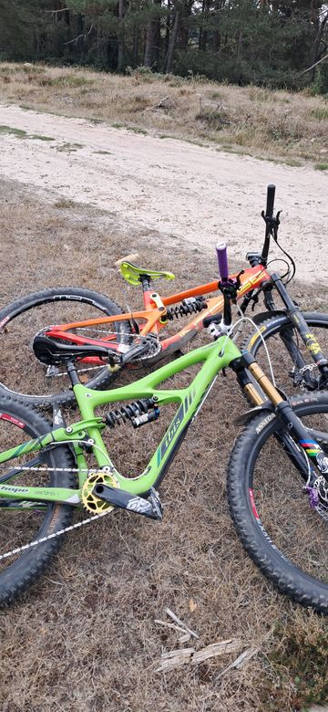 Used Ibis Mojo HD3 2016 2017 Mountainbike, Green, 27.5 (650B) — image 2 of 16