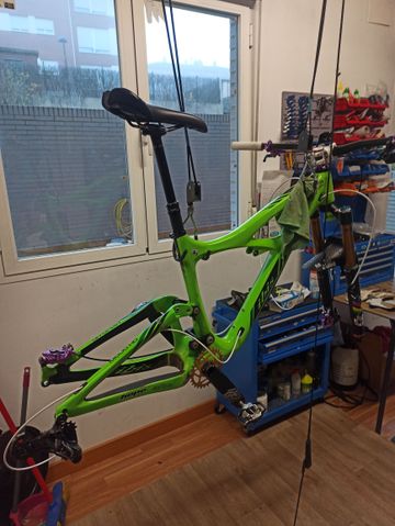 Used Ibis Mojo HD3 2016 2017 Mountainbike, Green, 27.5 (650B) — image 7 of 16