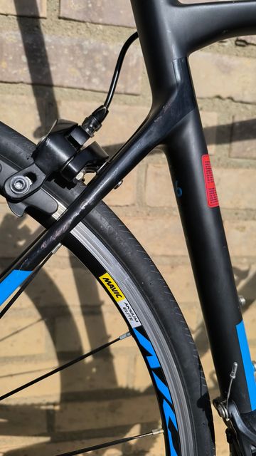 CUBE ATTAIN GTC Race 2017 2017 Road & Gravel usato, Blu — immagine 7 di 10