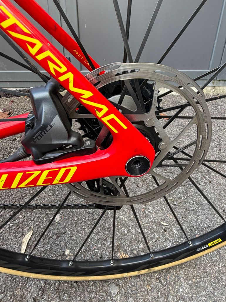 Used Specialized Tarmac SRAM Force eTap AXS 2023 Road & Gravel, Red — image 6 of 12