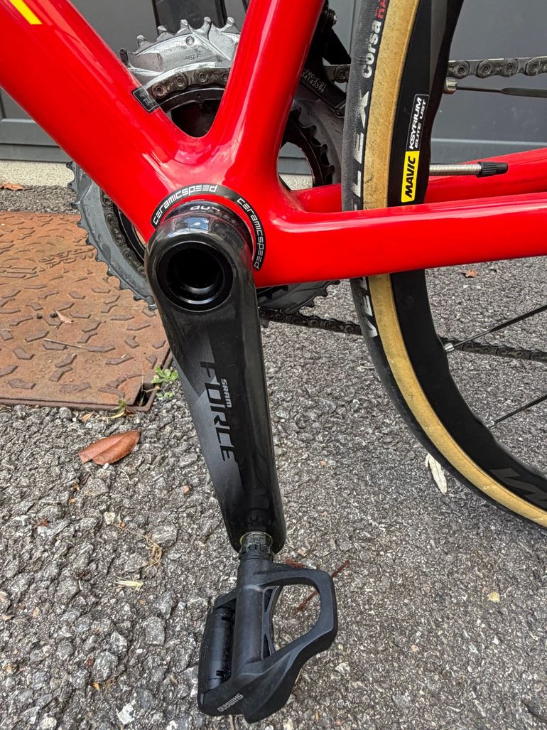 Used Specialized Tarmac SRAM Force eTap AXS 2023 Road & Gravel, Red — image 7 of 12