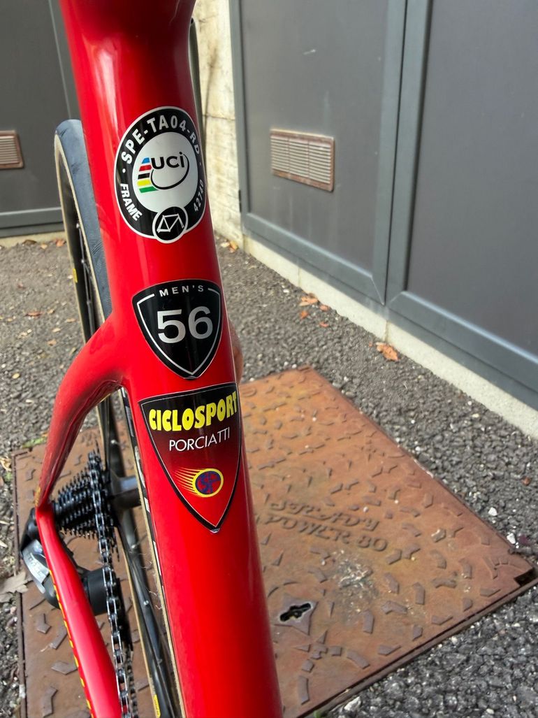 Used Specialized Tarmac SRAM Force eTap AXS 2023 Road & Gravel, Red — image 12 of 12
