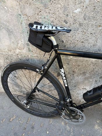 Gebrauchtes Rossin Custom Campagnolo Record 1987 Road & Gravel, Schwarz — Bild 11 von 11