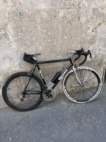 Used Rossin Custom Campagnolo Record 1987 Road & Gravel, Black — image 2 of 11