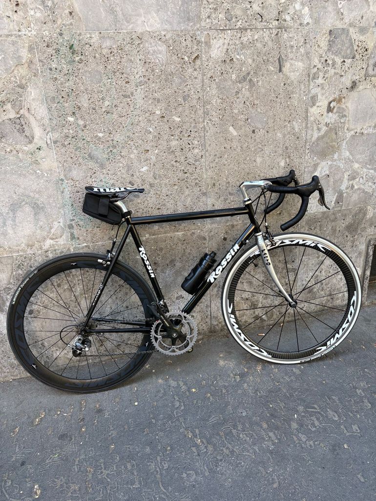 Gebrauchtes Rossin Custom Campagnolo Record 1987 Road & Gravel, Schwarz — Bild 2 von 11