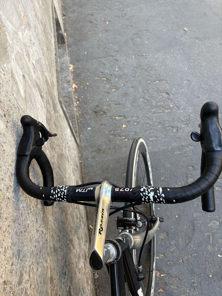 Gebrauchtes Rossin Custom Campagnolo Record 1987 Road & Gravel, Schwarz — Bild 5 von 11