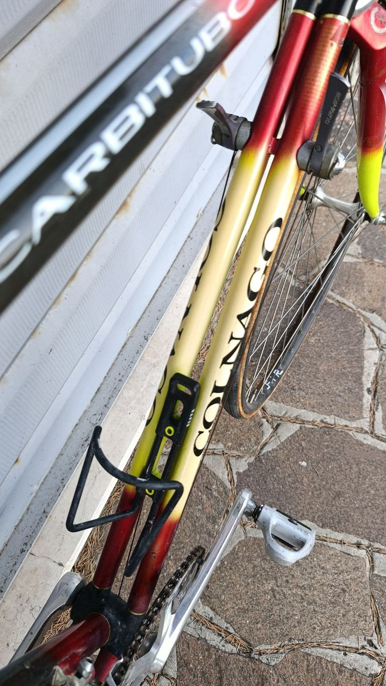 Colnago CARBiTUBO Shimano Dura Ace 1992 Road & Gravel usato, Rosso — immagine 7 di 8