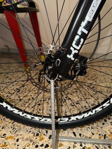 Used Carraro Custom Shimano XTR 2020 Mountainbike, Light Gray — image 7 of 8