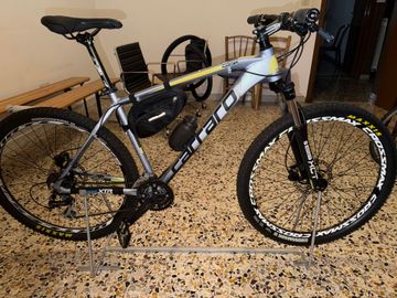 Used Carraro Custom Shimano XTR 2020 Mountainbike, Light Gray — image 5 of 8