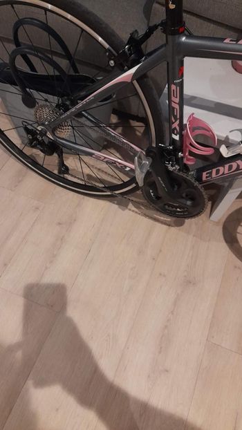 Eddy Merckx Custom Shimano 105 2011 Road & Gravel usato, Grigio chiaro — immagine 2 di 3