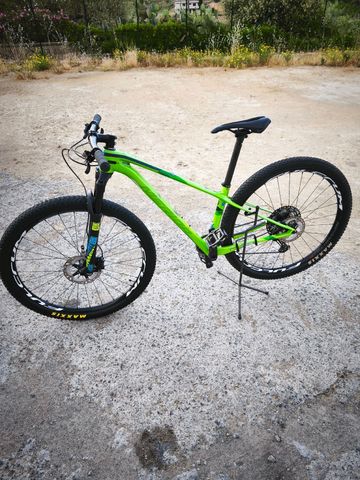 Used Merida Big nine Custom Shimano Deore XT 2021 Mountainbike, Green — image 3 of 9