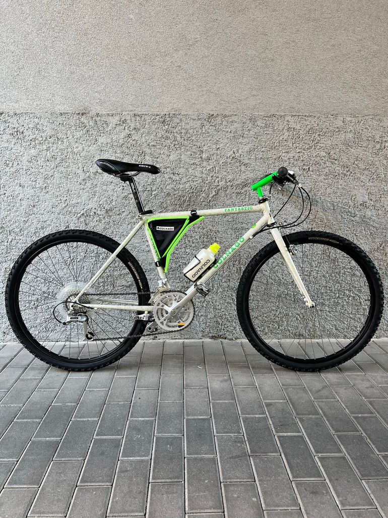 Colnago Custom Shimano Deore 1990 Mountainbike usato, Bianco — immagine 3 di 29