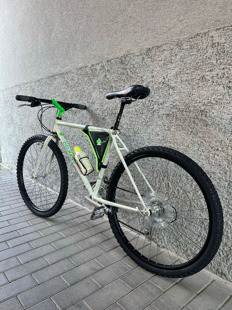 Colnago Custom Shimano Deore 1990 Mountainbike usato, Bianco — immagine 7 di 29