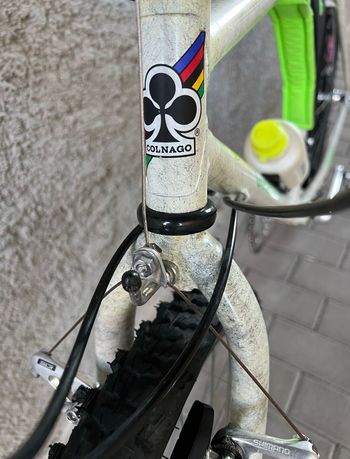 Colnago Custom Shimano Deore 1990 Mountainbike usato, Bianco — immagine 9 di 29