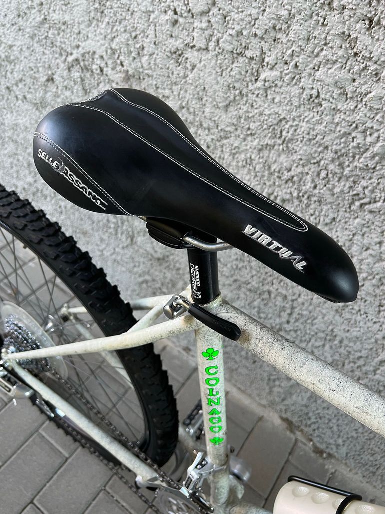 Colnago Custom Shimano Deore 1990 Mountainbike usato, Bianco — immagine 18 di 29