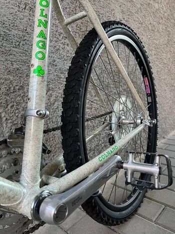 Colnago Custom Shimano Deore 1990 Mountainbike usato, Bianco — immagine 24 di 29