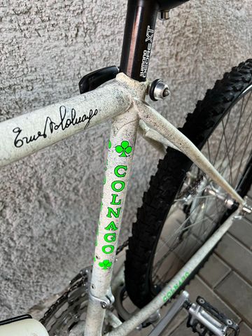 Used Colnago Custom Shimano Deore 1990 Mountainbike, White — image 26 of 29