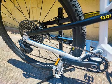 Used ROCKRIDER Mountain Bike SRAM SX Eagle 2023 Mountainbike, White — image 4 of 6